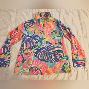 Lily Pulitzer quarter zip pullover